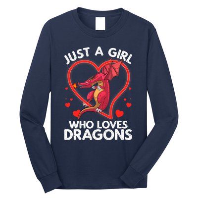 Cool Dragon For Wo Girl Dragons Mythical Dragon Lovers Long Sleeve Shirt