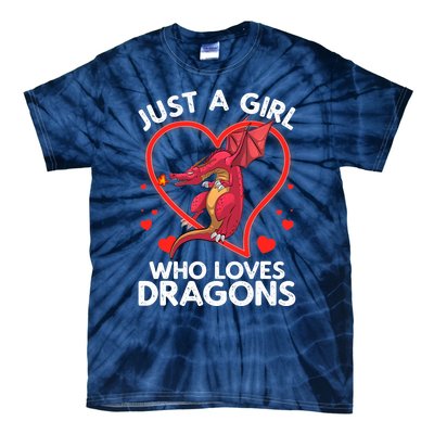 Cool Dragon For Wo Girl Dragons Mythical Dragon Lovers Tie-Dye T-Shirt