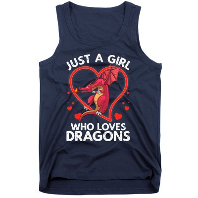 Cool Dragon For Wo Girl Dragons Mythical Dragon Lovers Tank Top