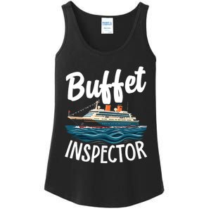 Cruise Design For Women Buffet Inspector Funny Cruise Ladies Essential Tank