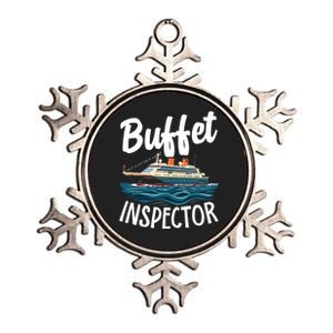 Cruise Design For Women Buffet Inspector Funny Cruise Metallic Star Ornament