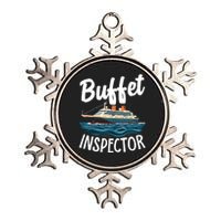 Cruise Design For Women Buffet Inspector Funny Cruise Metallic Star Ornament