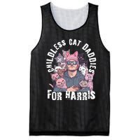 Cat Daddies For Harris Vote Hat Feminist Cat Dad Mesh Reversible Basketball Jersey Tank