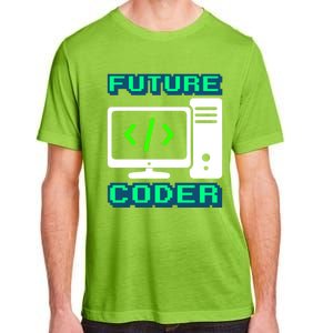 Coder Design Funny Programmer Computer Science Gift Adult ChromaSoft Performance T-Shirt