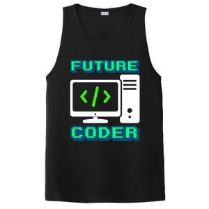 Coder Design Funny Programmer Computer Science Gift PosiCharge Competitor Tank