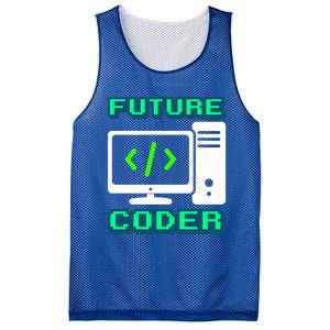 Coder Design Funny Programmer Computer Science Gift Mesh Reversible Basketball Jersey Tank