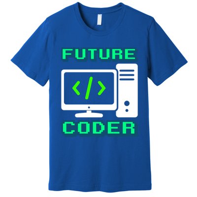 Coder Design Funny Programmer Computer Science Gift Premium T-Shirt