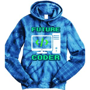 Coder Design Funny Programmer Computer Science Gift Tie Dye Hoodie