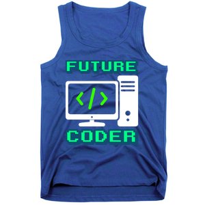 Coder Design Funny Programmer Computer Science Gift Tank Top