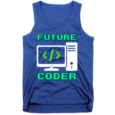 Coder Design Funny Programmer Computer Science Gift Tank Top