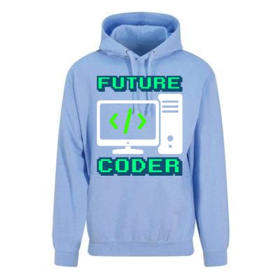 Coder Design Funny Programmer Computer Science Gift Unisex Surf Hoodie