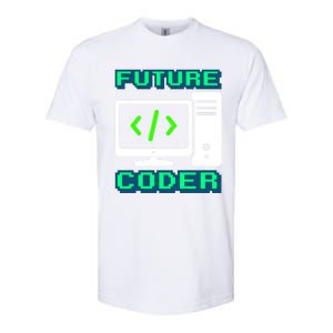 Coder Design Funny Programmer Computer Science Gift Softstyle CVC T-Shirt