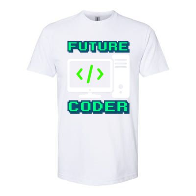 Coder Design Funny Programmer Computer Science Gift Softstyle CVC T-Shirt