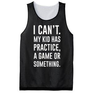 Crazy Dog Funny I Cant My Has Practice A Game Or Something Mo Mesh Reversible Basketball Jersey Tank