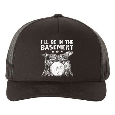 Cool Drumming For Drum Set Drumming Drummer Yupoong Adult 5-Panel Trucker Hat