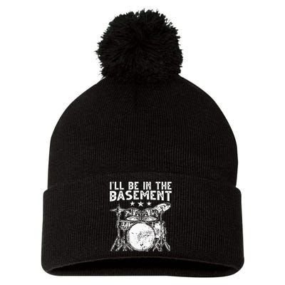 Cool Drumming For Drum Set Drumming Drummer Pom Pom 12in Knit Beanie