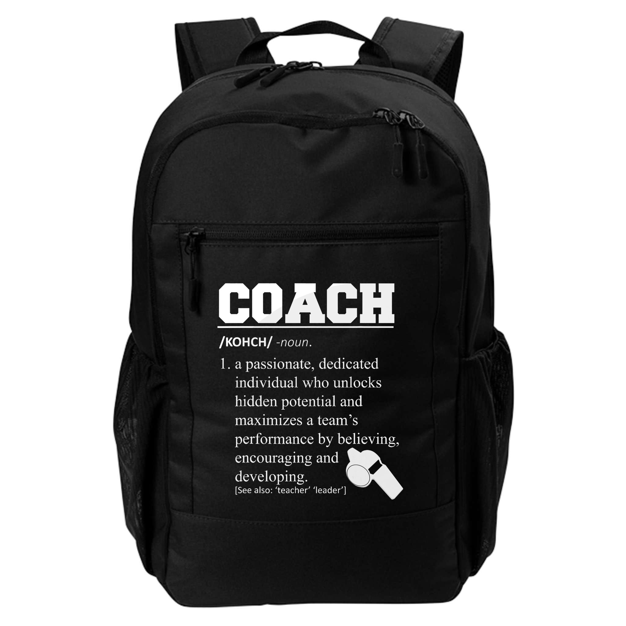 Coach Definition Funny Coach Backpack
