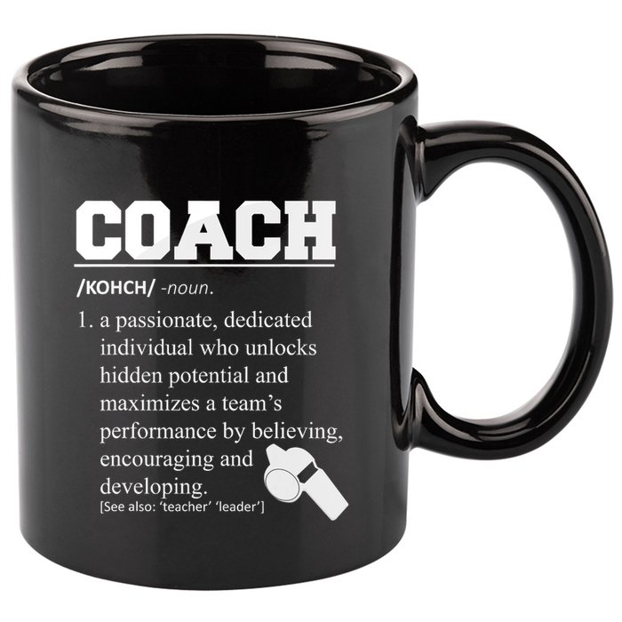Coach Definition Funny Coach 11oz C Handle Ceramic Mug