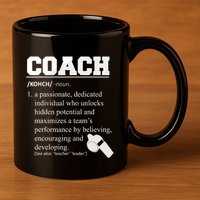 Coach Definition Funny Coach 11oz C Handle Ceramic Mug