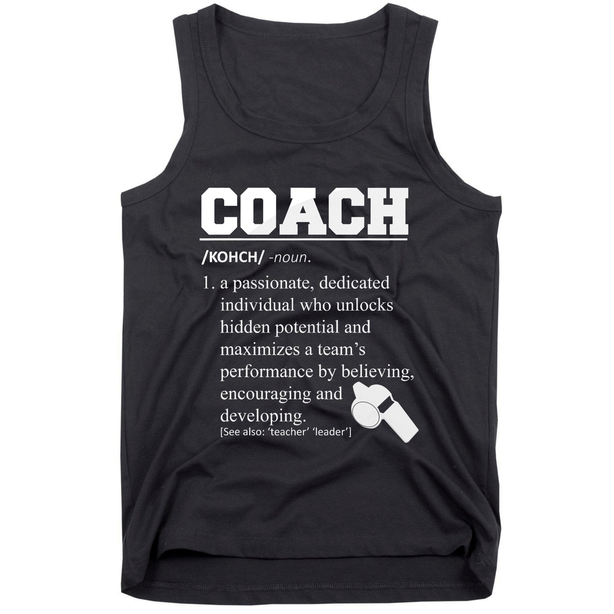 Coach Definition Funny Coach Tank Top