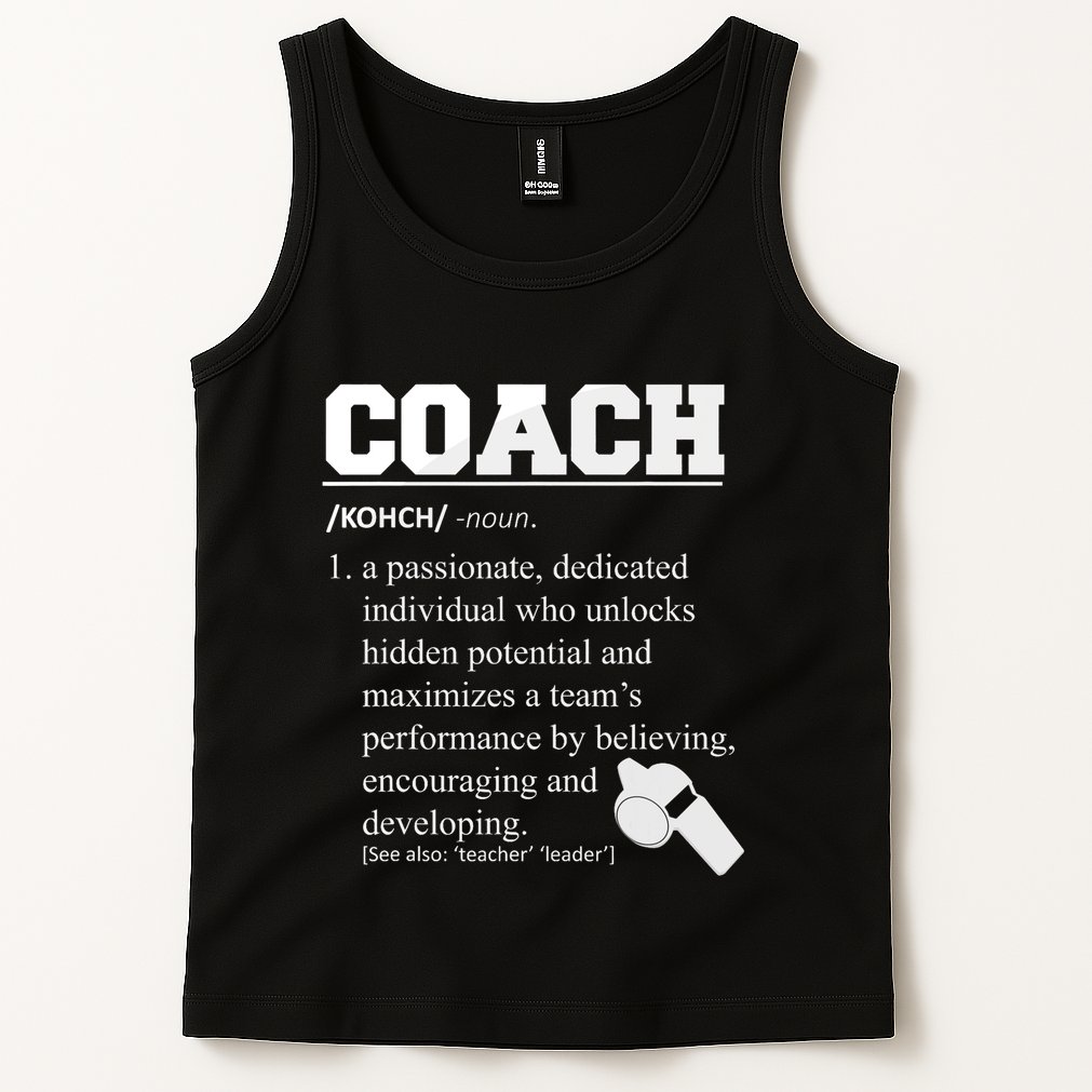 Coach Definition Funny Coach Tank Top