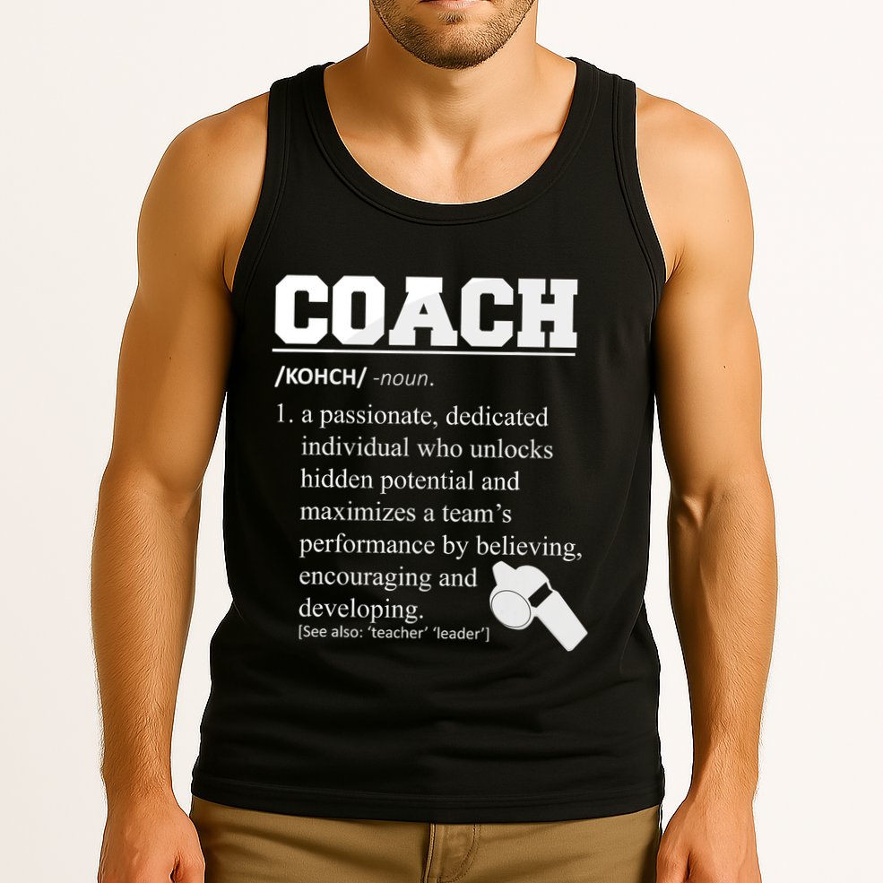 Coach Definition Funny Coach Tank Top