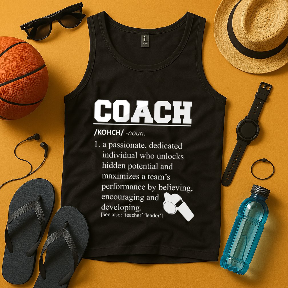 Coach Definition Funny Coach Tank Top