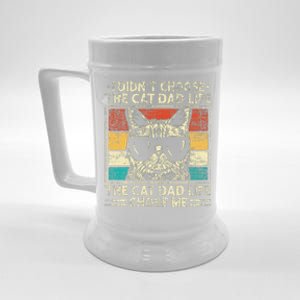 Cat Dad Funny Cat Dad Fathers Day Cat Daddy Gift Beer Stein