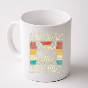 Cat Dad Funny Cat Dad Fathers Day Cat Daddy Gift Coffee Mug