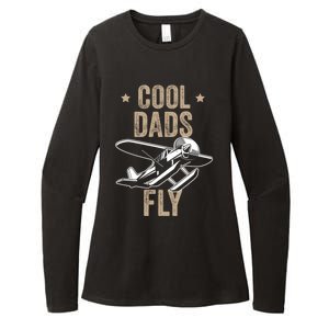 Cool Dads Fly Seaplane Gift Pilot Airplane Gift Womens CVC Long Sleeve Shirt