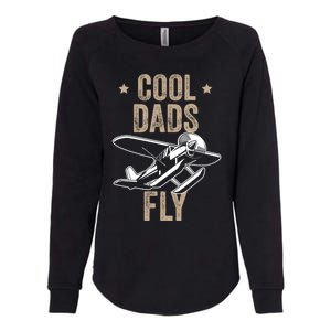 Cool Dads Fly Seaplane Gift Pilot Airplane Gift Womens California Wash Sweatshirt