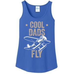 Cool Dads Fly Seaplane Gift Pilot Airplane Gift Ladies Essential Tank