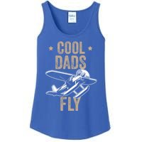 Cool Dads Fly Seaplane Gift Pilot Airplane Gift Ladies Essential Tank