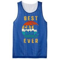 Cat Dad Father Cats Funny For Son Nephew Best Cat Dad Ever Gift Mesh Reversible Basketball Jersey Tank