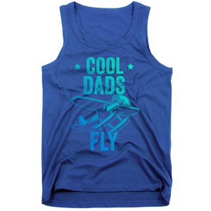 Cool Dads Fly Seaplane Gift Pilot Airplane Gift Tank Top