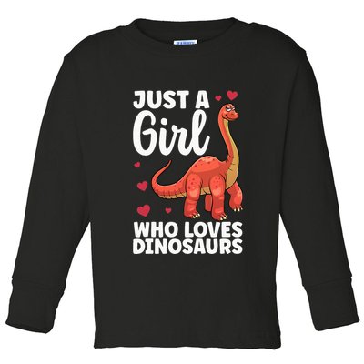 Cool Dinosaur For T Rex Dino Lovers Stegosaurus Toddler Long Sleeve Shirt