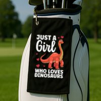 Cool Dinosaur For T Rex Dino Lovers Stegosaurus Golf Towel