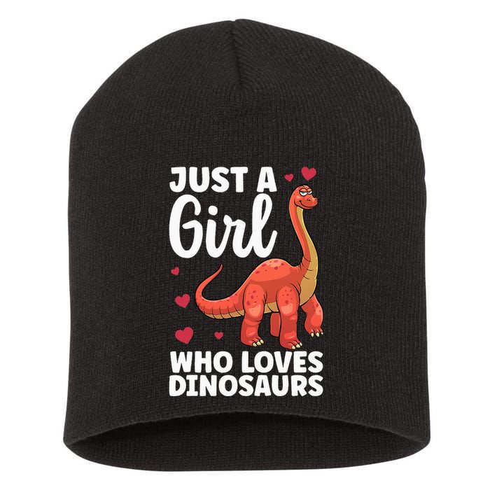 Cool Dinosaur For T Rex Dino Lovers Stegosaurus Short Acrylic Beanie