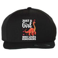 Cool Dinosaur For T Rex Dino Lovers Stegosaurus Wool Snapback Cap