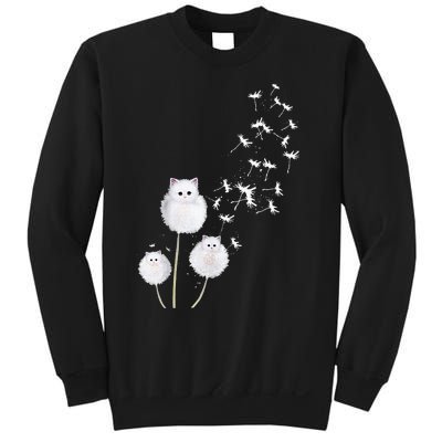 Cat Dandelion Flower SKT Sweatshirt