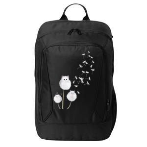 Cat Dandelion Flower SKT City Backpack