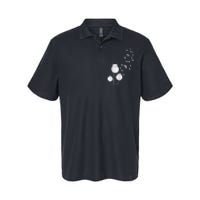 Cat Dandelion Flower SKT Softstyle Adult Sport Polo