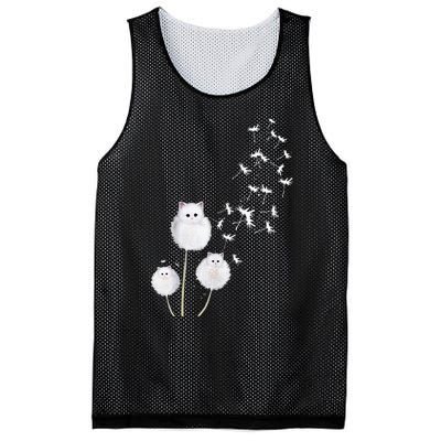 Cat Dandelion Flower SKT Mesh Reversible Basketball Jersey Tank