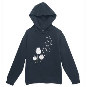 Cat Dandelion Flower SKT Urban Pullover Hoodie