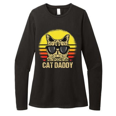 Cat Daddy Father's Day Cat Dad Womens CVC Long Sleeve Shirt