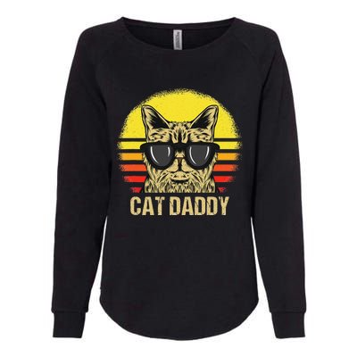 Cat Daddy Father's Day Cat Dad Womens California Wash Sweatshirt