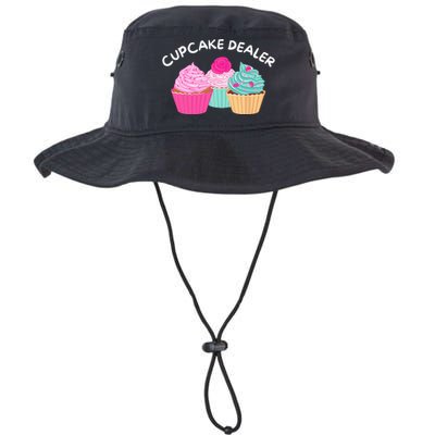 Cupcake Dealer Funny Cupcake Baker Pastry Baking Gift Legacy Cool Fit Booney Bucket Hat