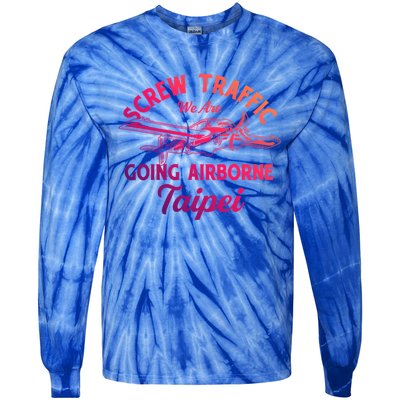 Complaint Departt Funny Taipei Humor Taiwan Cool Gift Tie-Dye Long Sleeve Shirt