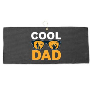 Cool Dad Fathers Day Special Gift Large Microfiber Waffle Golf Towel