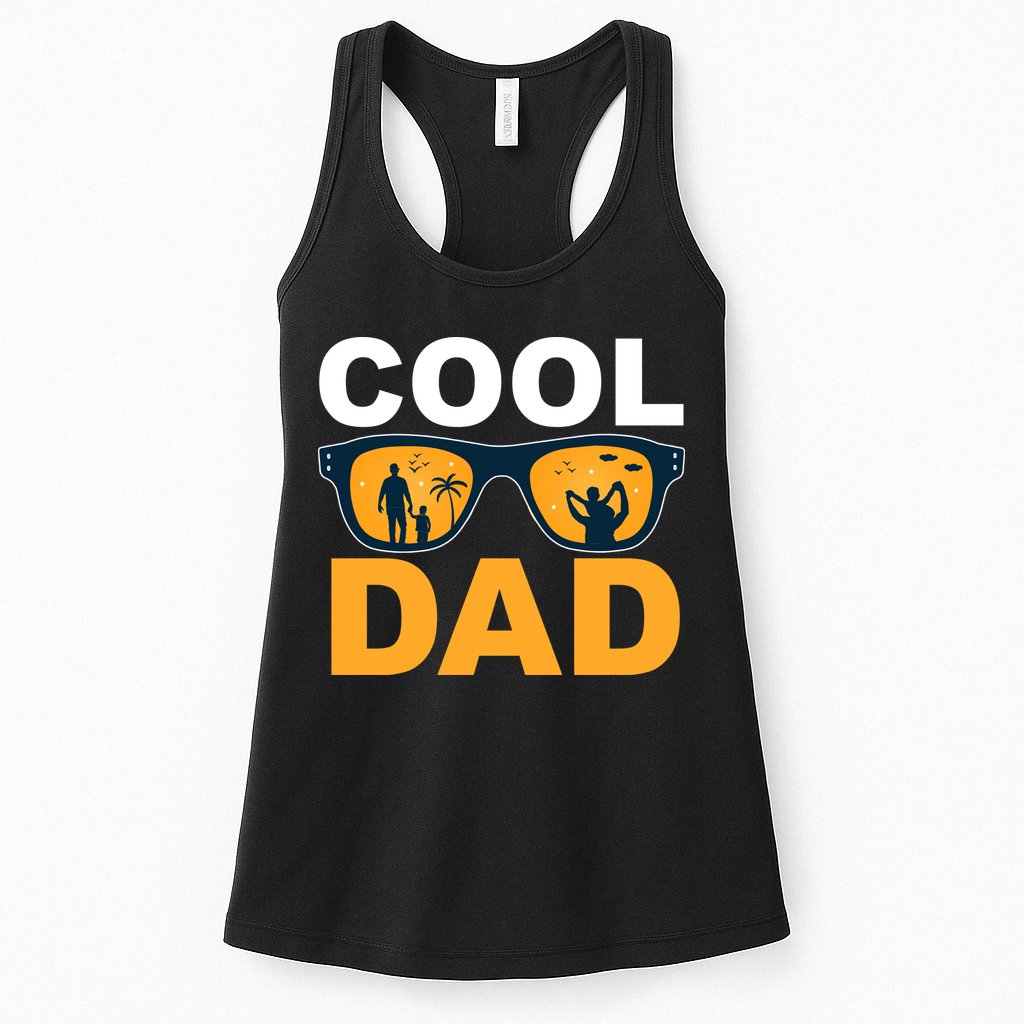 Cool Dad Fathers Day Special Gift Womens Tank Top